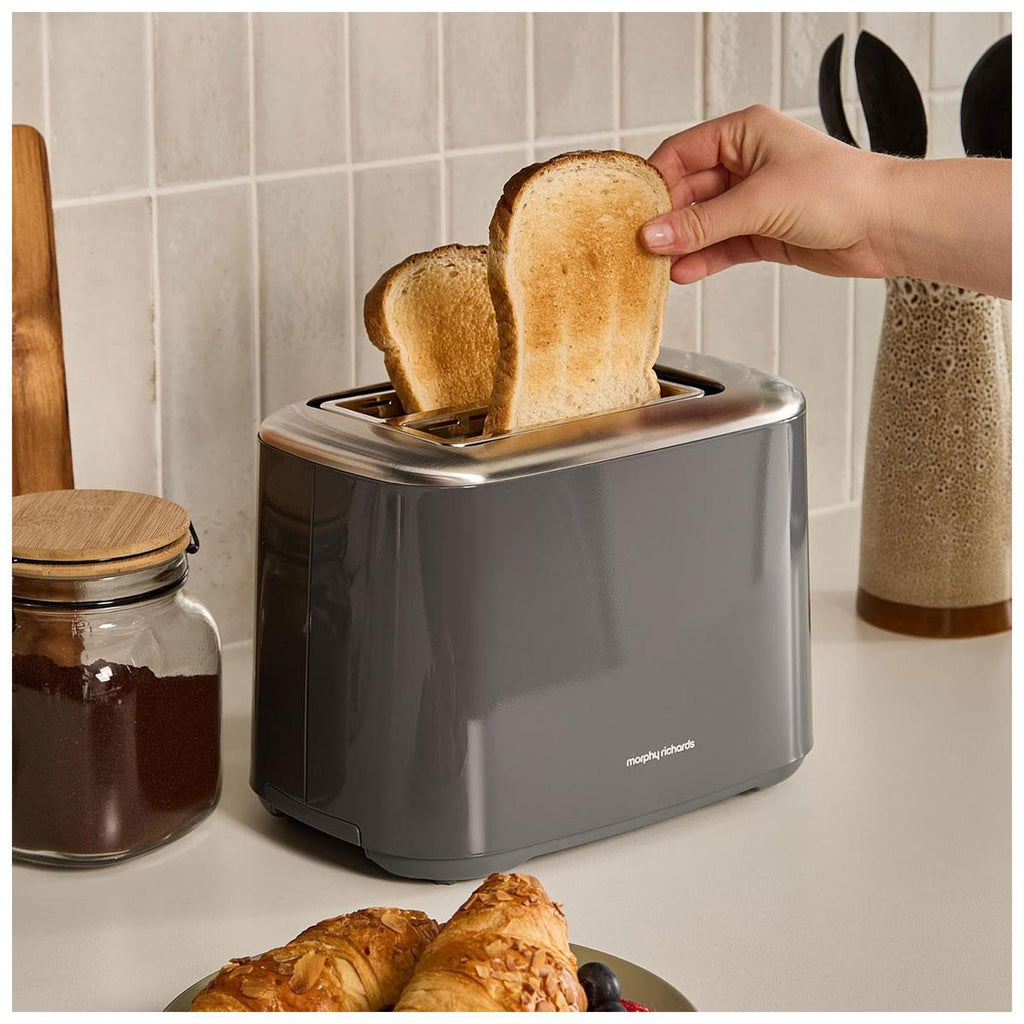 Morphy Richards Equip 2 Slice Toaster Grey