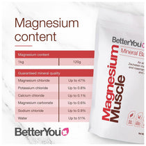 BetterYou Magnesium Muscle Mineral Bath Flakes 1kg