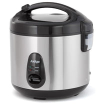 Judge Stainless Steel Electric Rice Cooker 1.8 Litre Silver