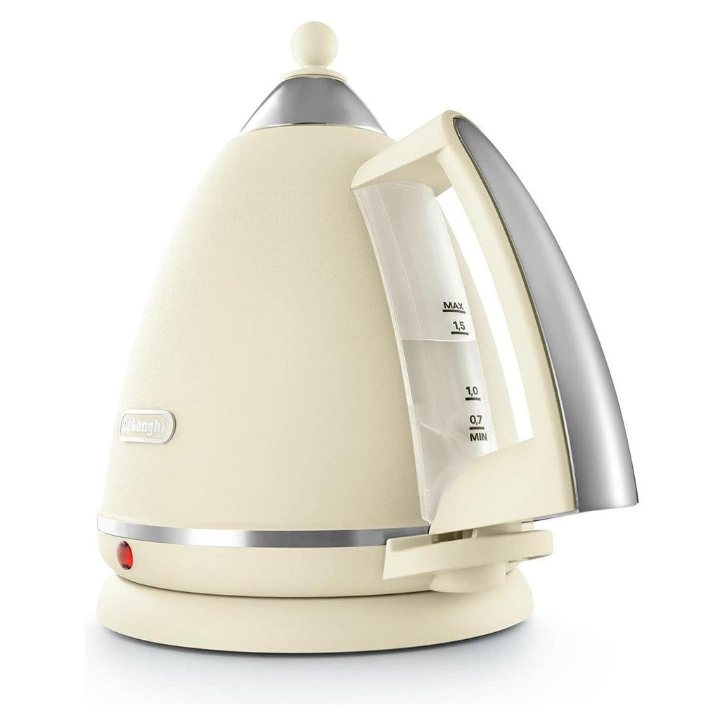 Delonghi Argento Flora Electric Jug Kettle Beige