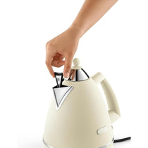 Delonghi Argento Flora Electric Jug Kettle Beige