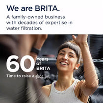 BRITA Limited Edition Borosilicate Glass Water Filter Jug 2.5L Green & White