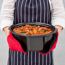Judge Oval Stainless Steel Slow Cooker 5.5 Litre Grey