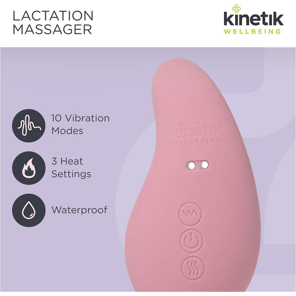 Kinetik Wellbeing Lactation Massager Breastfeeding Pain Relief Device