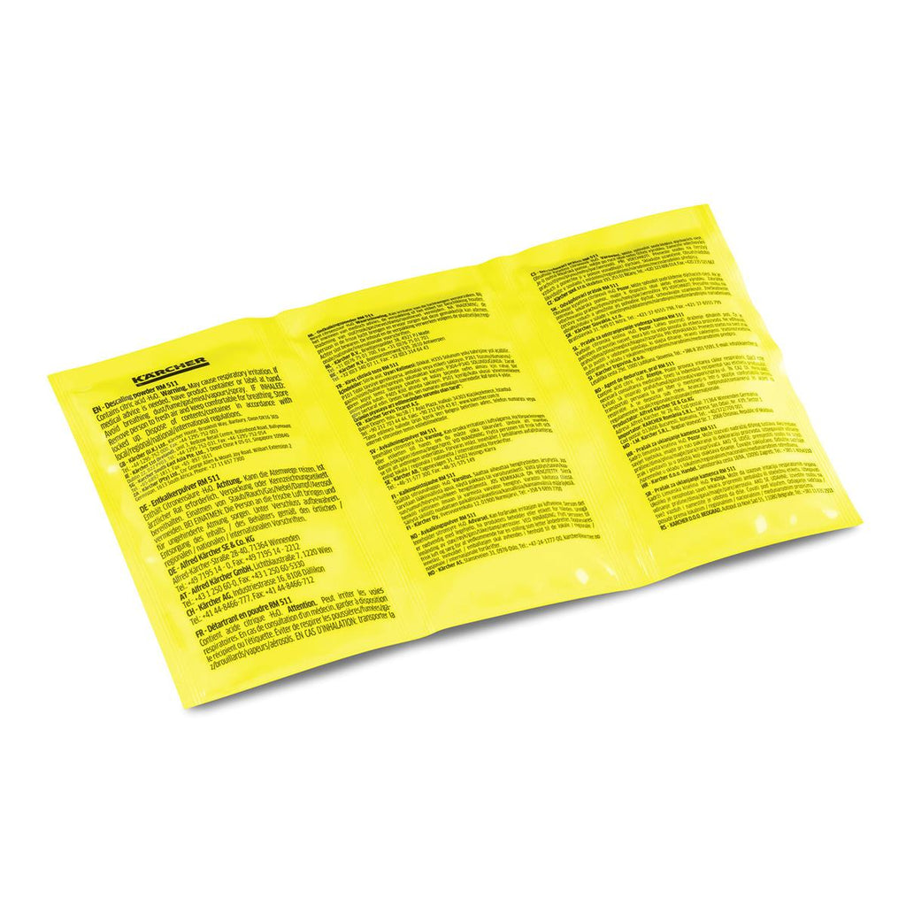 Karcher RM 511 Descaling Powder 6 x 17g Pack