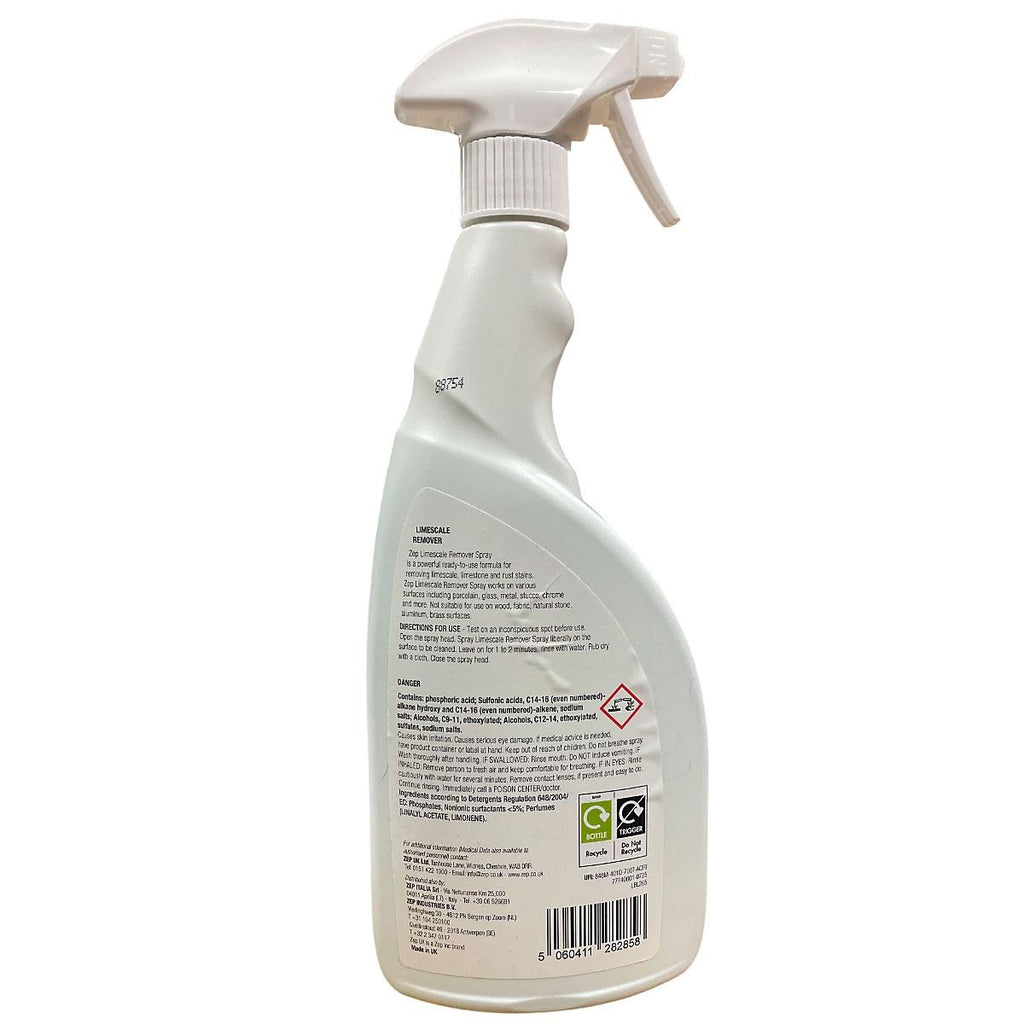 Zep Limescale And Rust Stain Remover Spray 750ml