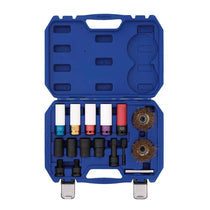 Draper 1/2 Inch Square Drive Metric Deep Impact Socket Set
