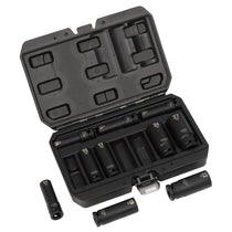 Draper 1/2 Inch Square Drive Metric Deep Impact Socket Set