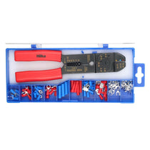 Hilka 8.5 Inch Crimping Tool With Terminal Set 100 Piece