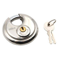 Hilka Weatherproof Stainless Steel Disc Padlock