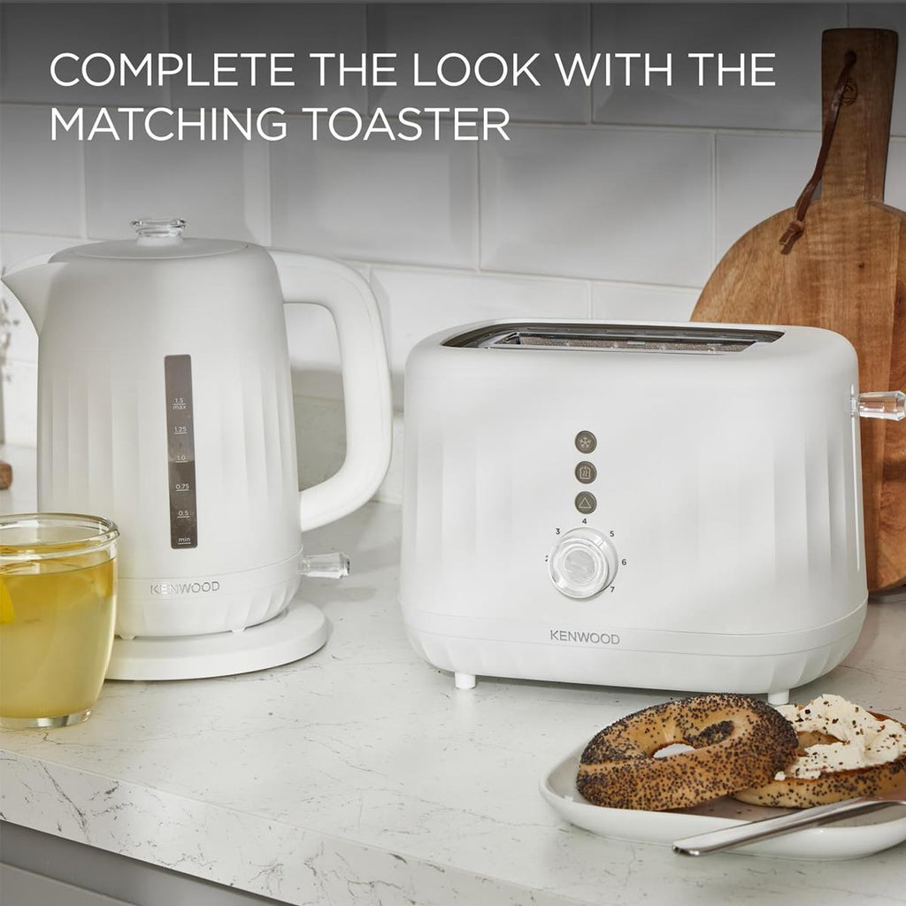 Kenwood Ripple Electric Jug Kettle 1.5 Litres Pure White