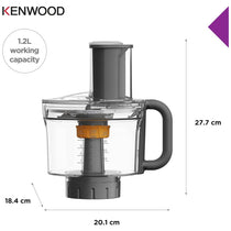 Kenwood MultiPro Food Processor Stand Mixer Attachment Grey