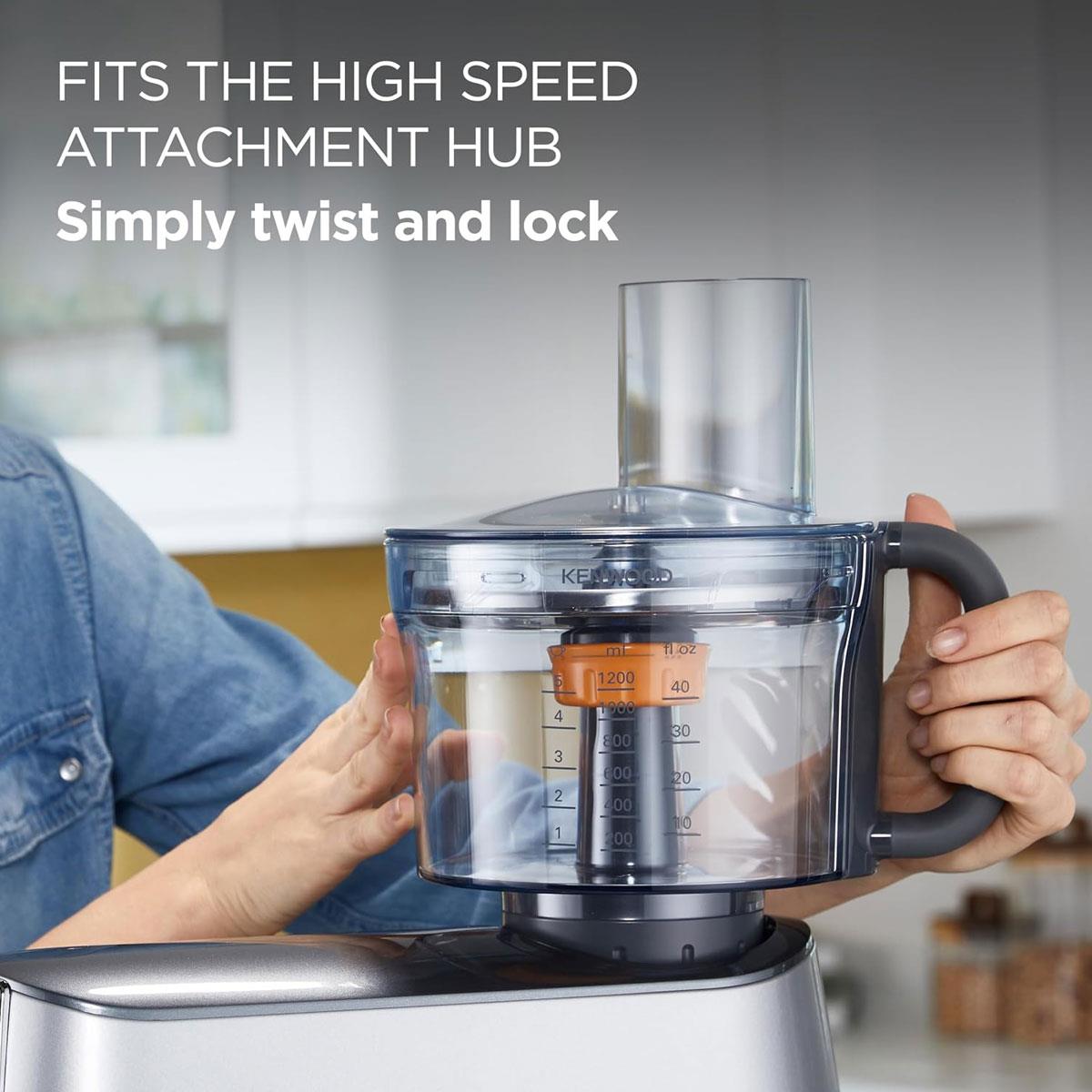 Kenwood MultiPro Food Processor Stand Mixer Attachment Grey