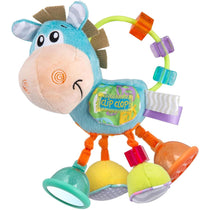 Playgro Horse Clip Clop Activity Rattle Light Blue