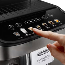 Delonghi Magnifica Evo Fully Automatic Coffee Machine - Titanium & Black