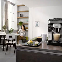 Delonghi Magnifica Evo Fully Automatic Coffee Machine - Titanium & Black