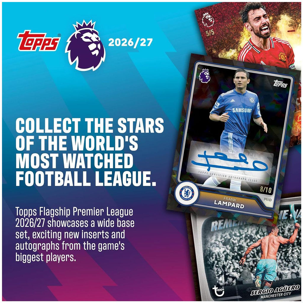 Topps Flagship Premier League 2026/27 Trading Cards Super Tin