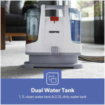 Geepas Portable Spot Cleaner 400W - White