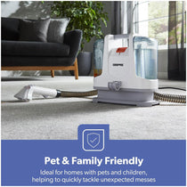 Geepas Portable Spot Cleaner 400W - White