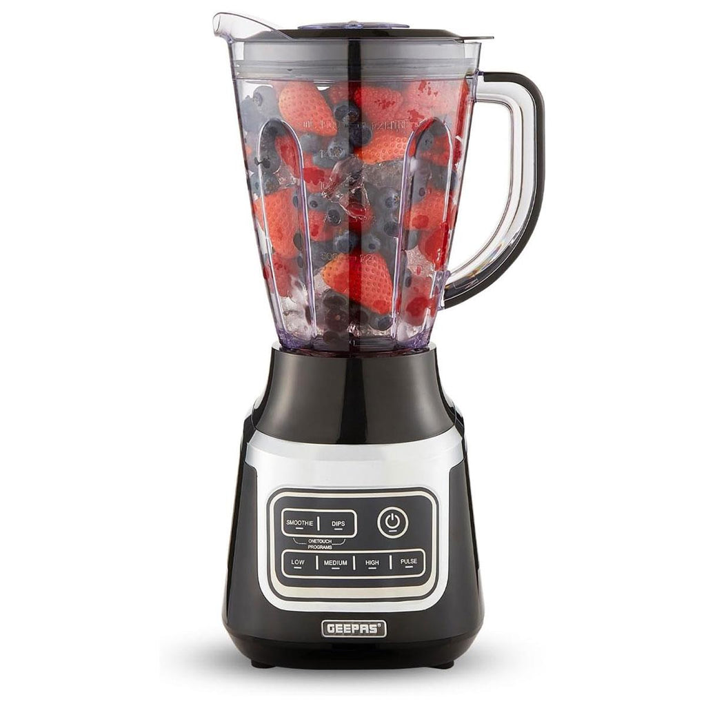 GEEPAS Professional Countertop Blender 900W - Black