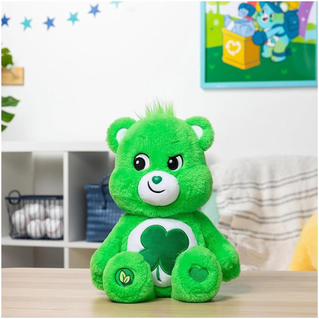 Care Bears Good Luck Bear Plush Toy - Green