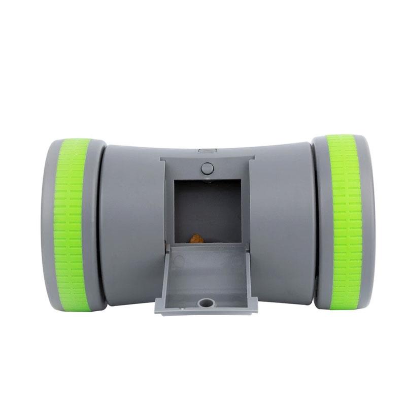 PetSafe Kibble Chase Roaming Treat Dispenser Dog Toy Gray
