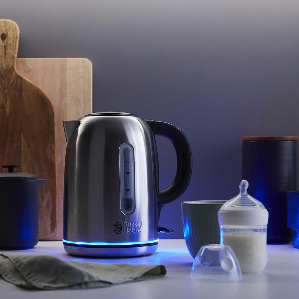 Russell Hobbs Buckingham Quiet Boil Electric Jug Kettle Silver