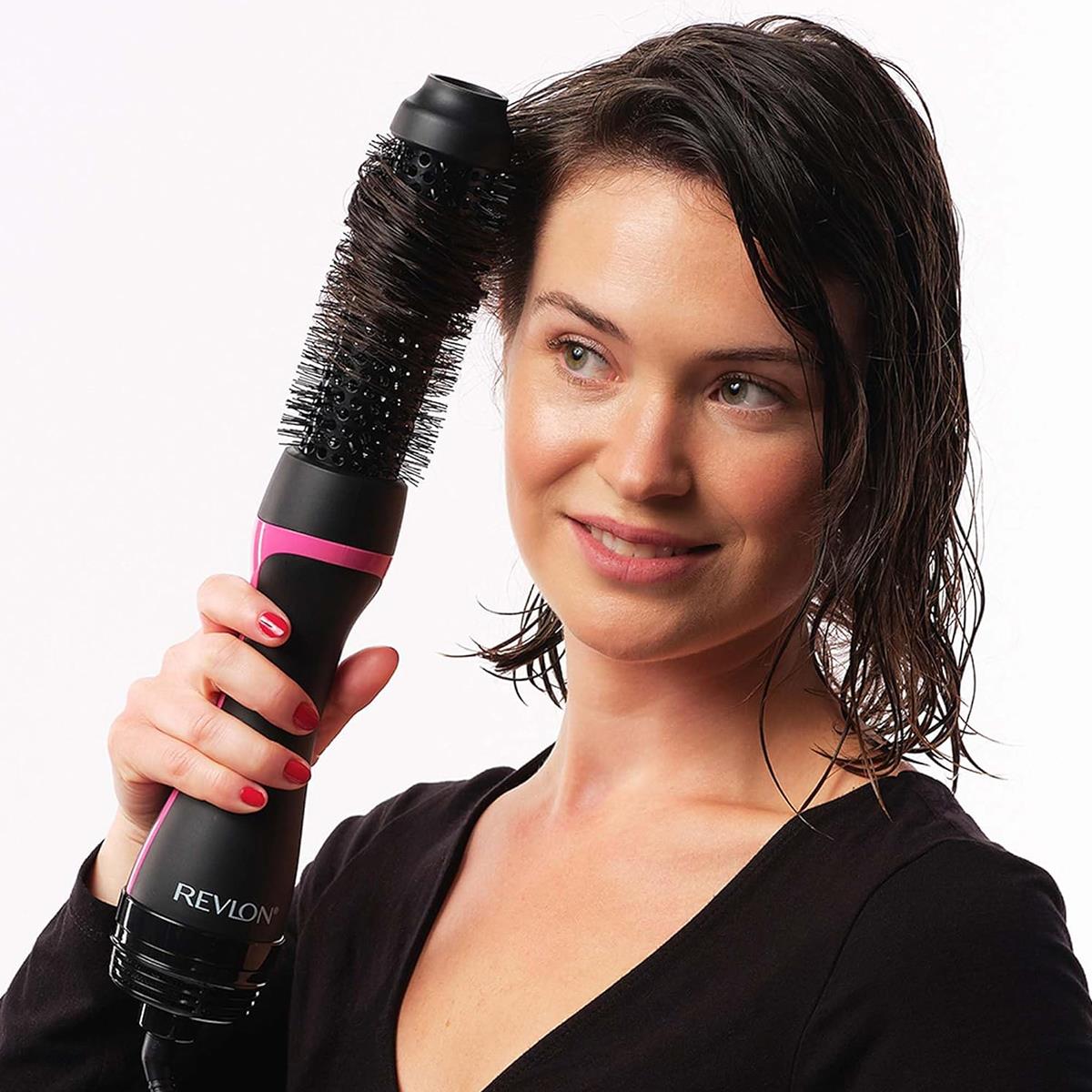 Revlon One-Step Style Booster Round Brush Dryer & Styler Black