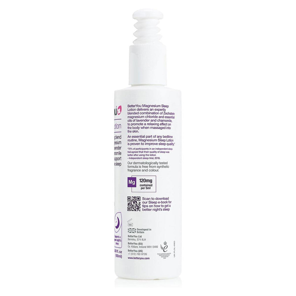 BetterYou Magnesium Sleep Lotion 180ml