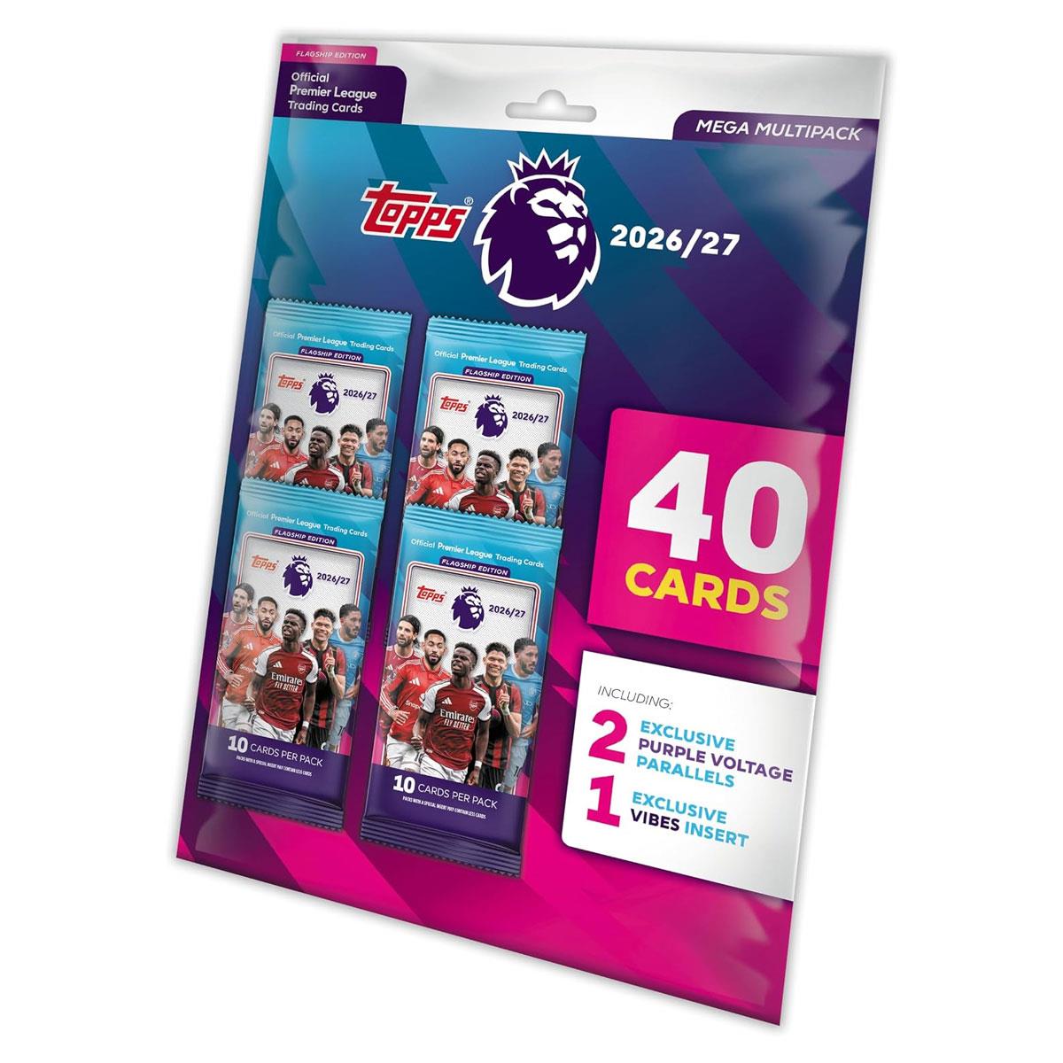 Topps Flagship Premier League 2026/27 Trading Cards Mega Multipack