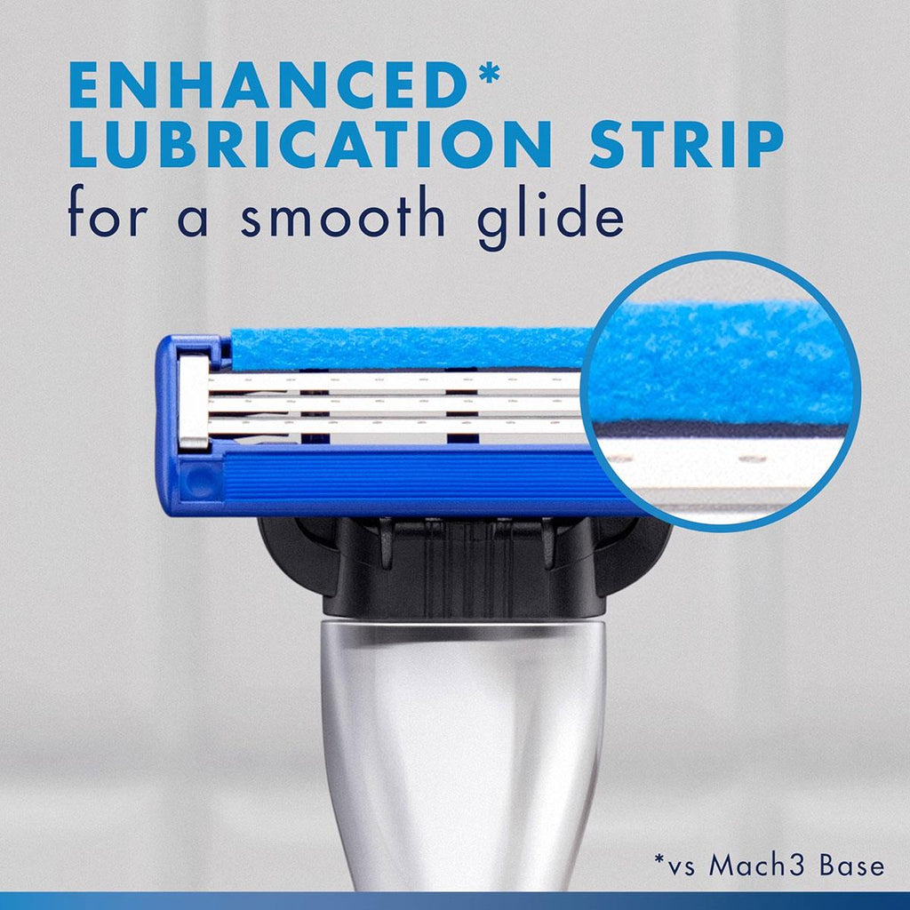 Gillette Mach3 Turbo Men's Razor Blade Refills 4 Pack