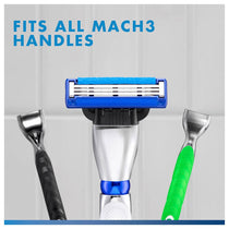 Gillette Mach3 Turbo Men's Razor Blade Refills 4 Pack