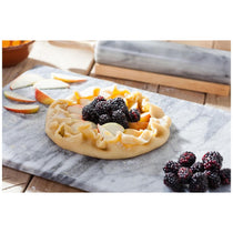 Judge Marble Oblong Serving Platter And Pastry Board White