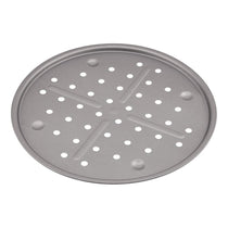Judge Everyday Round Carbon Steel Non-Stick Pizza Crisper Baking Pan Grey