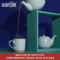 La Cafetiere Classic Teapot 1.2 Litre Sky Blue
