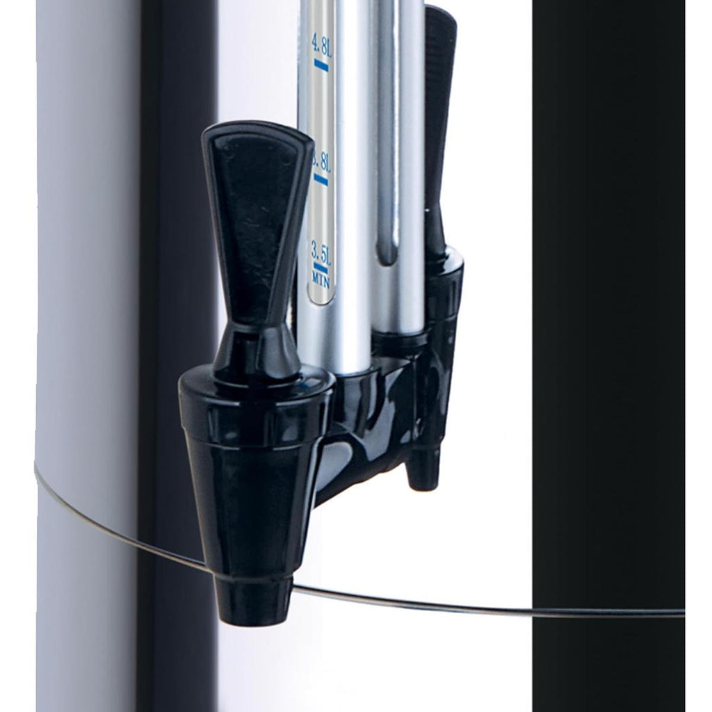 Igenix Catering Urn Hot Water Boiler - Silver