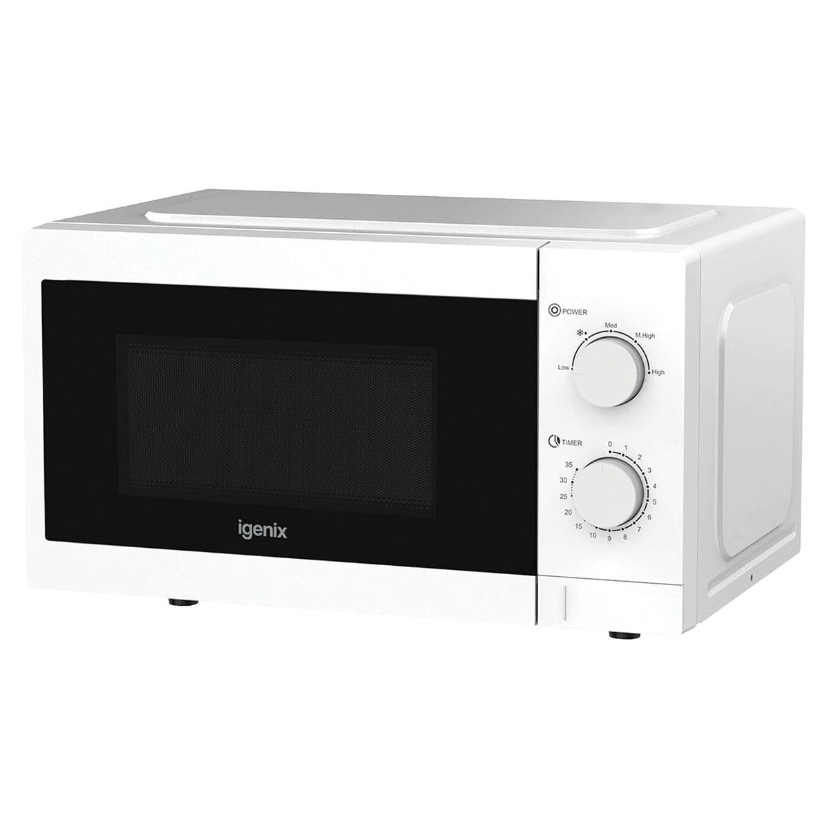 Igenix Manual Digital Microwave 20 Litre White