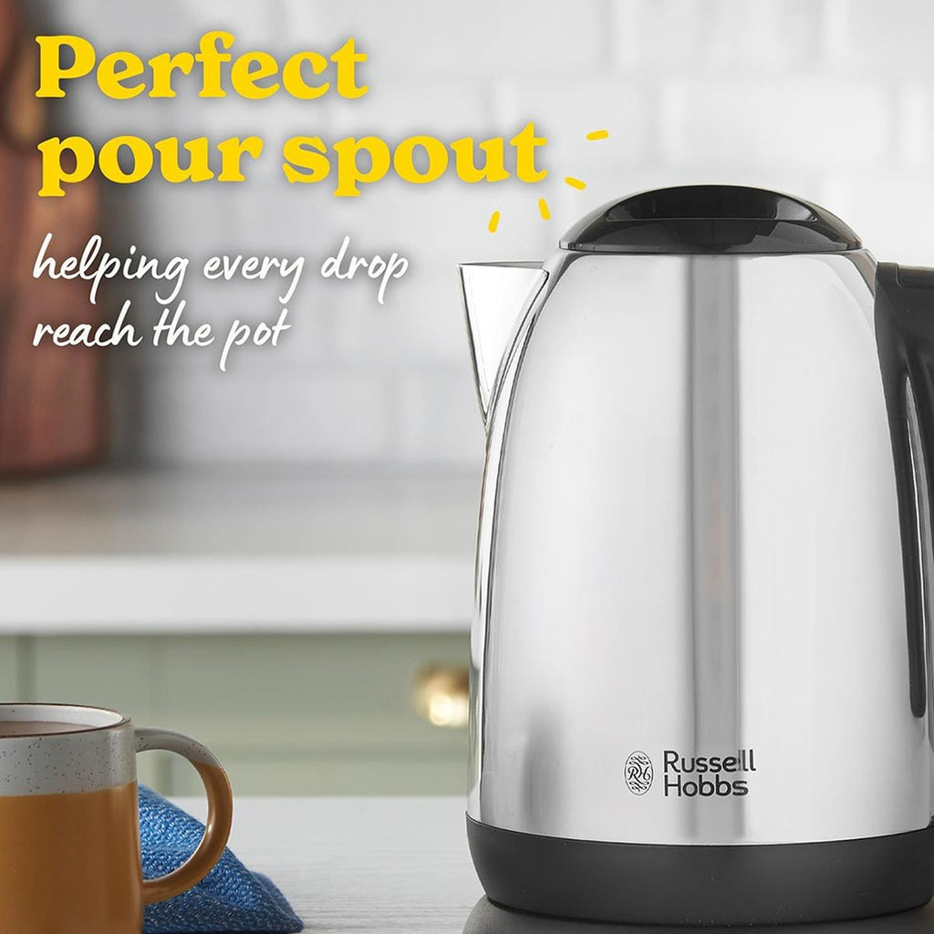 Russell Hobbs Adventure Electric Kettle Polished Stainless Steel