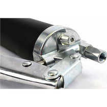 Hilka 500cc Manual Grease Gun With Hose Silver/Black