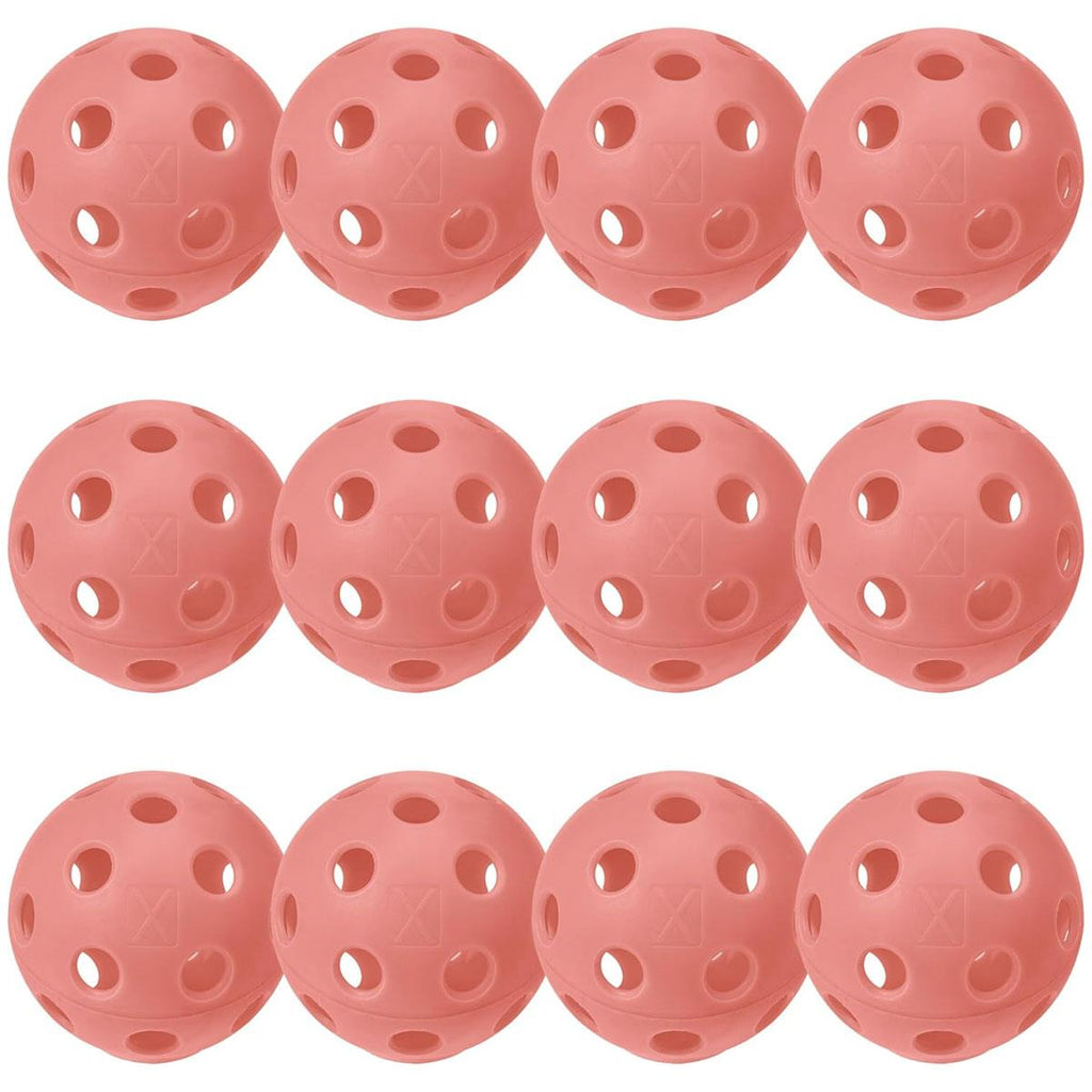 Franklin Sports X-26 Indoor EVA Plastic Pickleballs 12 Pack