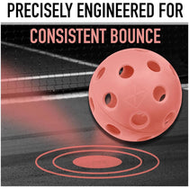 Franklin Sports X-26 Indoor EVA Plastic Pickleballs 12 Pack