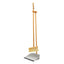 KitchenCraft Living Nostalgia Vintage-Style Dustpan And Brush Set - Brown