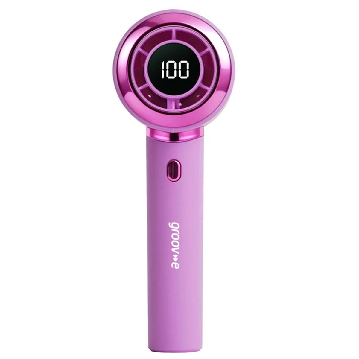 Groov-e Coola AirMax Portable Handheld Fan Pink
