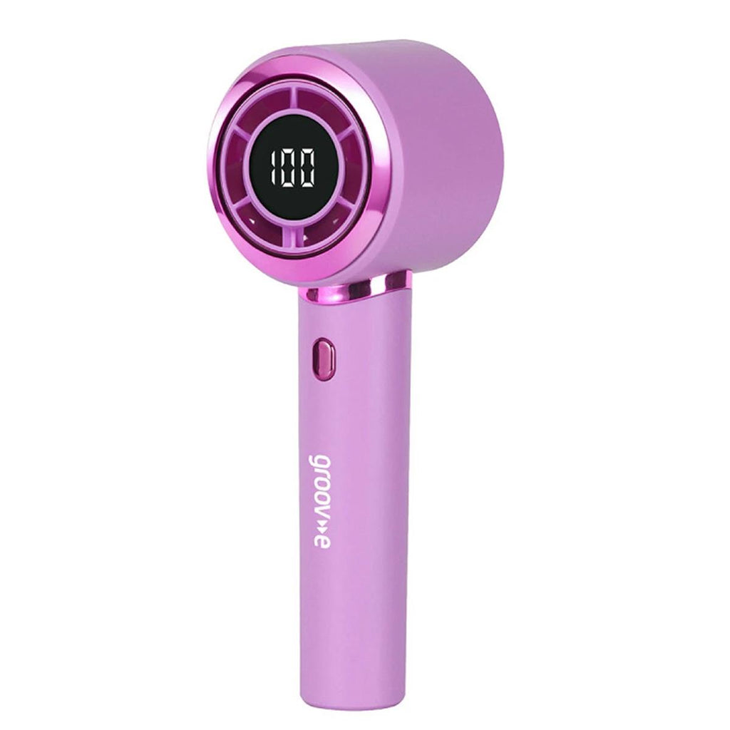 Groov-e Coola AirMax Portable Handheld Fan Pink