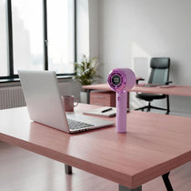 Groov-e Coola AirMax Portable Handheld Fan Pink