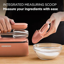 Kenwood QuickMix Go Plastic Electric Hand Mixer Clay Red