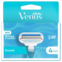 Gillette Venus Smooth Women Razor Blade Refills Pack of 4