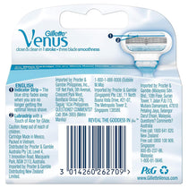 Gillette Venus Smooth Women Razor Blade Refills Pack of 4