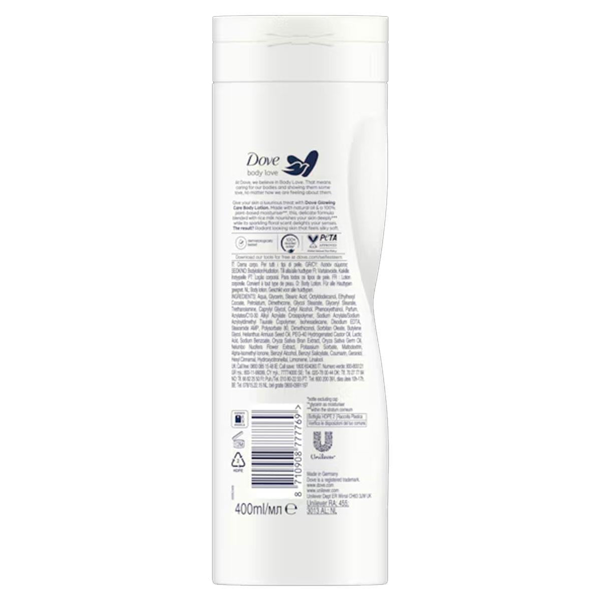 Dove Nourishing Secrets Glowing Ritual Body Lotion 400ml