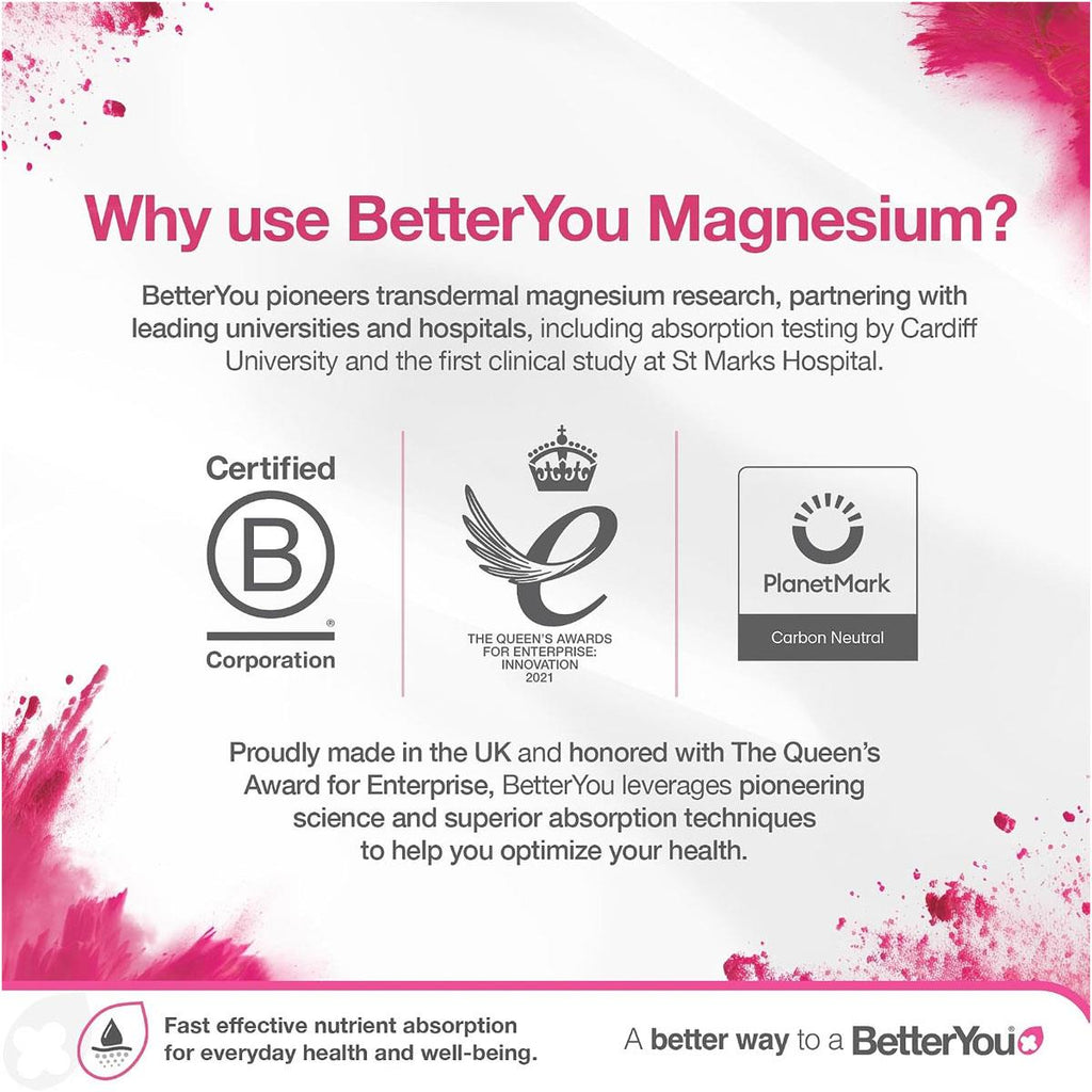 BetterYou Magnesium Original Bath Flakes 1kg